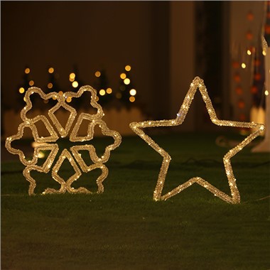 Christmas Window Figure Silhouette Light