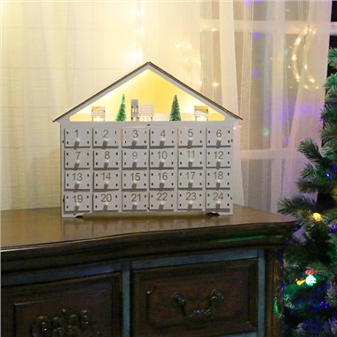 Wooden Light Advent Calendar